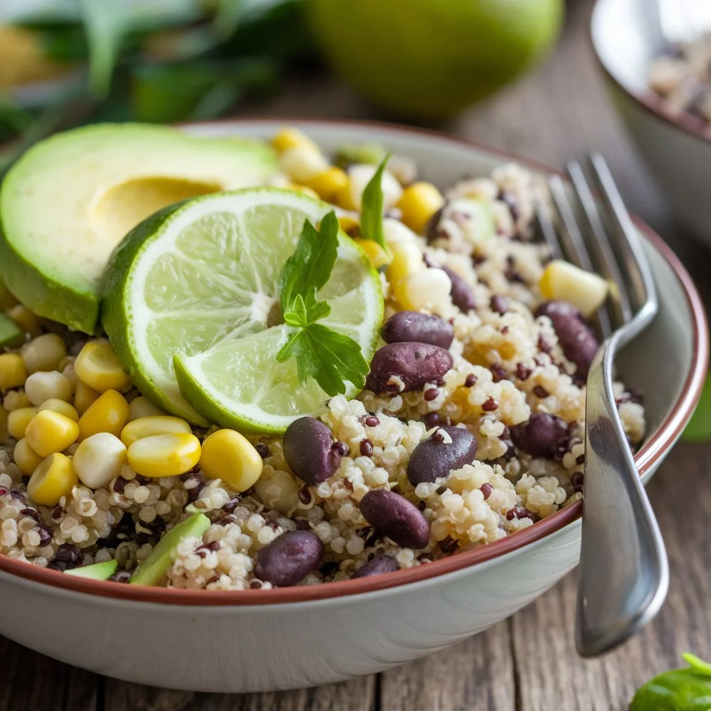 A vibrant selection of 10 balanced and colorful healthy lunches arranged on a clean table, showcasing fresh ingredients.