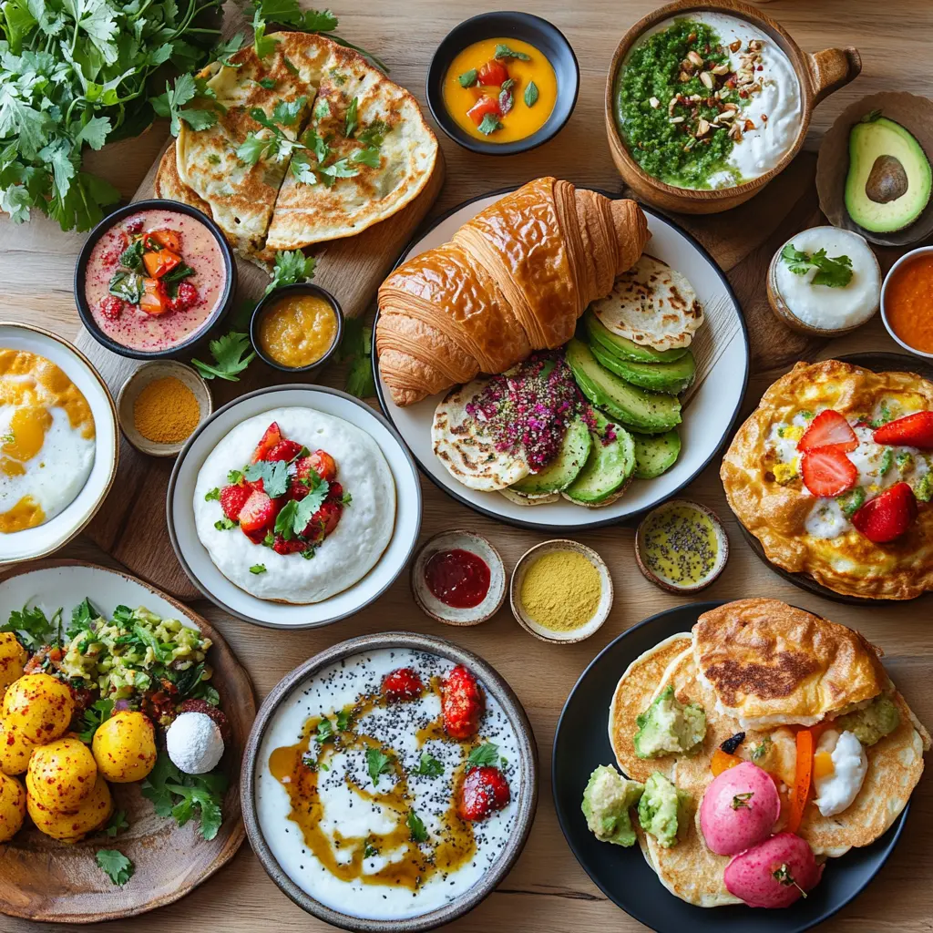 What are 25 breakfast foods from around the world