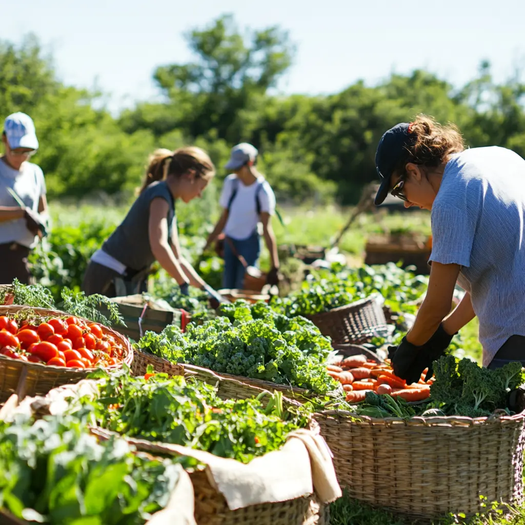 Farm-to-school initiatives for healthier lunches